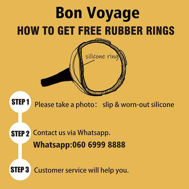Free Silicon Ring (Only for purchased Pressure Cooker Customer Service