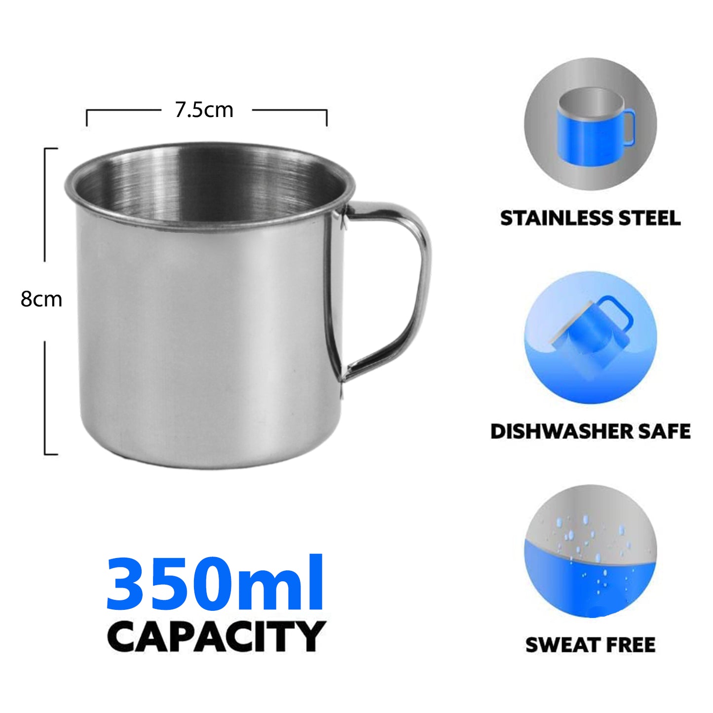 Stainless Steel Mug - Big5 Cookware Factory Shop