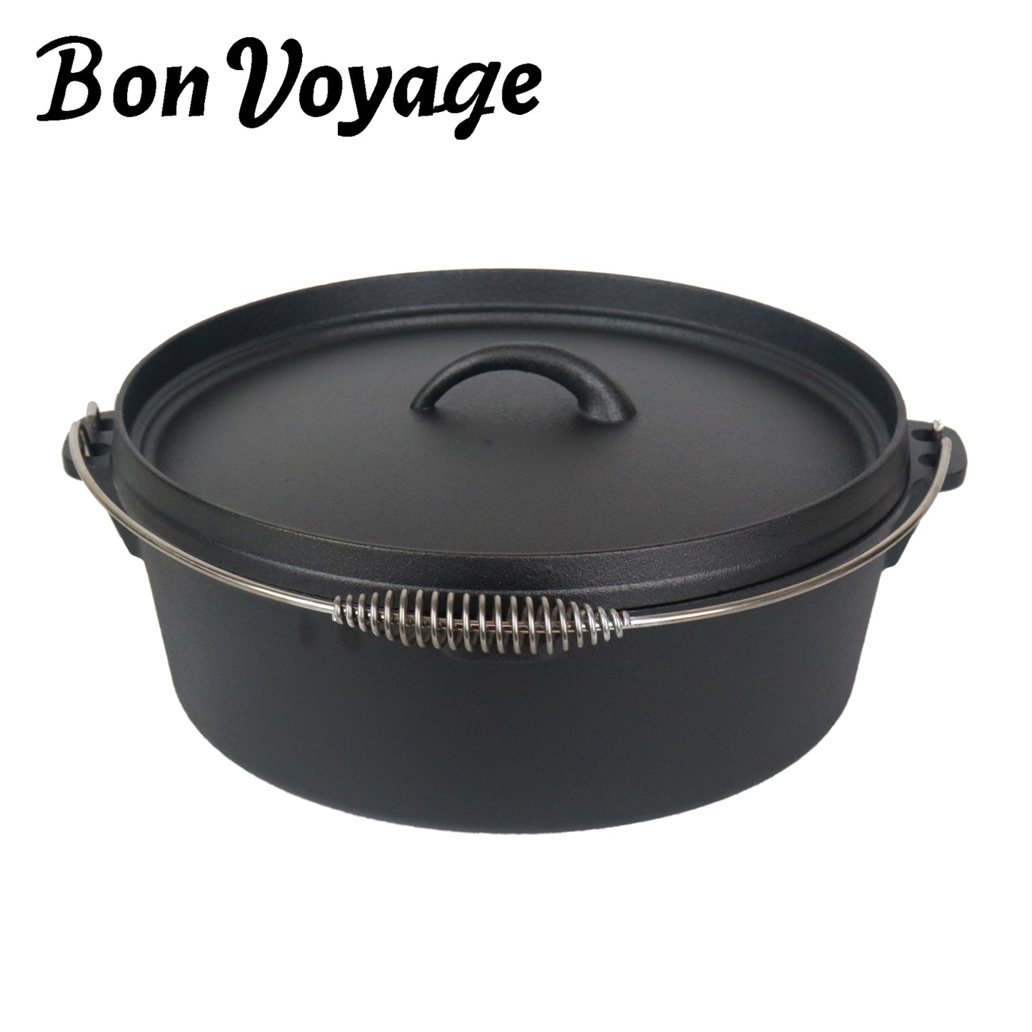 Bon Voyage Cast Iron Dutch Oven Potjie Pot - Big5 Cookware Factory Shop