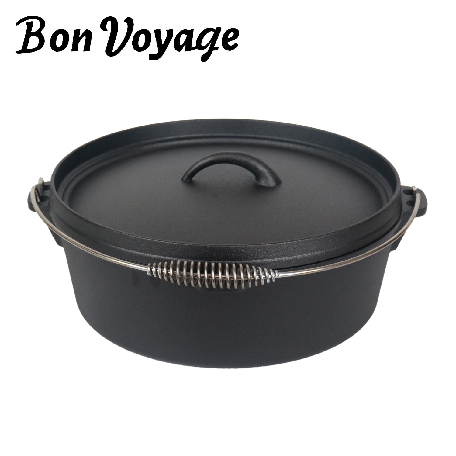 Bon Voyage Cast Iron Dutch Oven Potjie Pot - Big5 Cookware Factory Shop