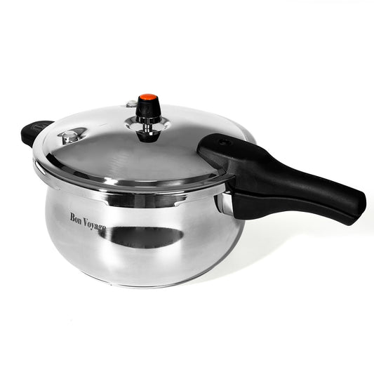 Bon Voyage Stainless Steel Pressure Cooker - Big5 Cookware Factory Shop
