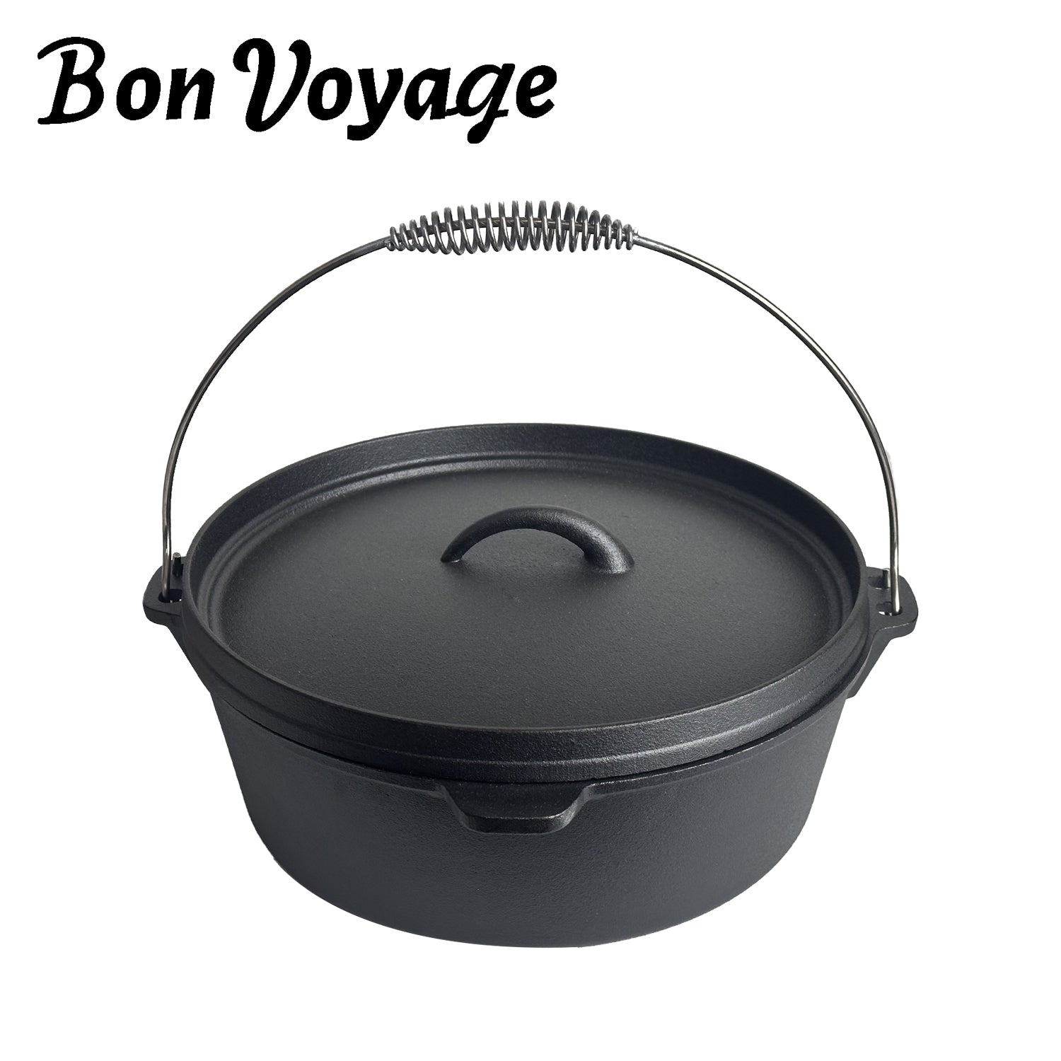 Bon Voyage Cast Iron Dutch Oven Potjie Pot - Big5 Cookware Factory Shop
