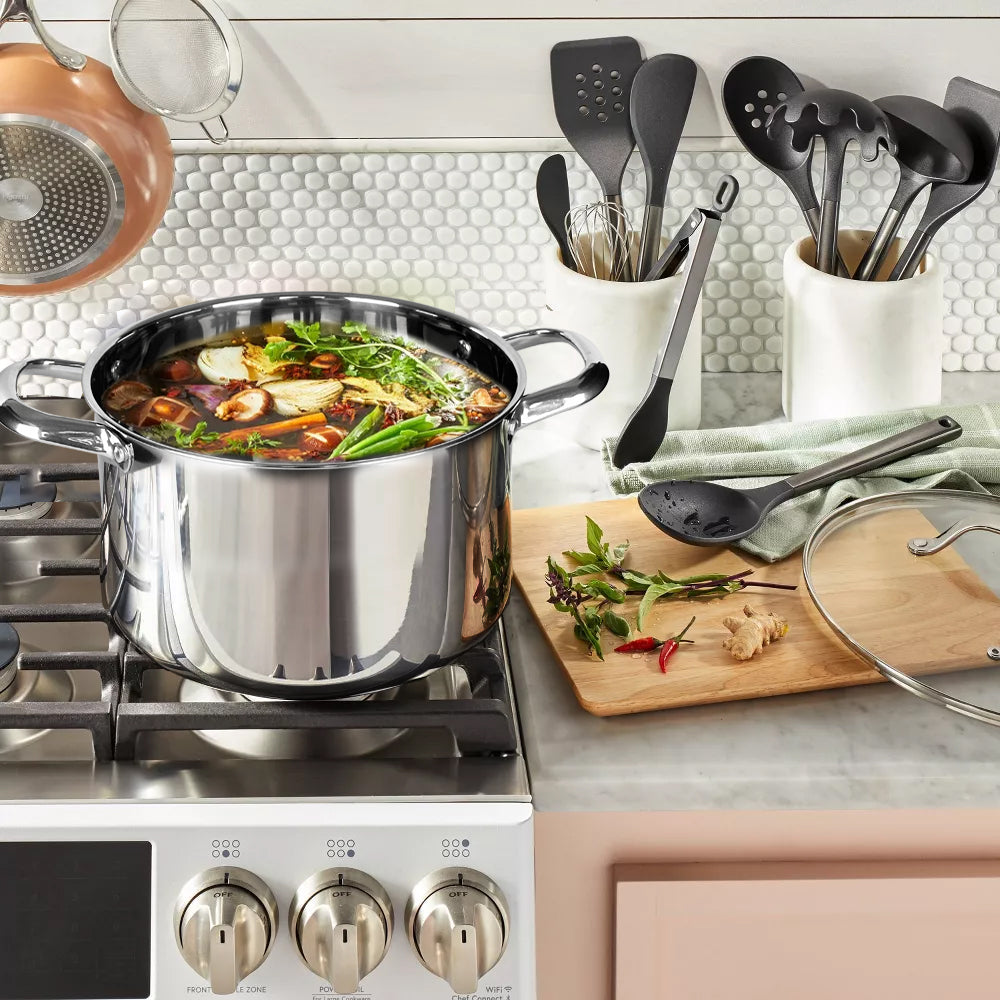 Bon Voyage Diamond 28 Piece Stainless Pots Set - Big5 Cookware Factory Shop