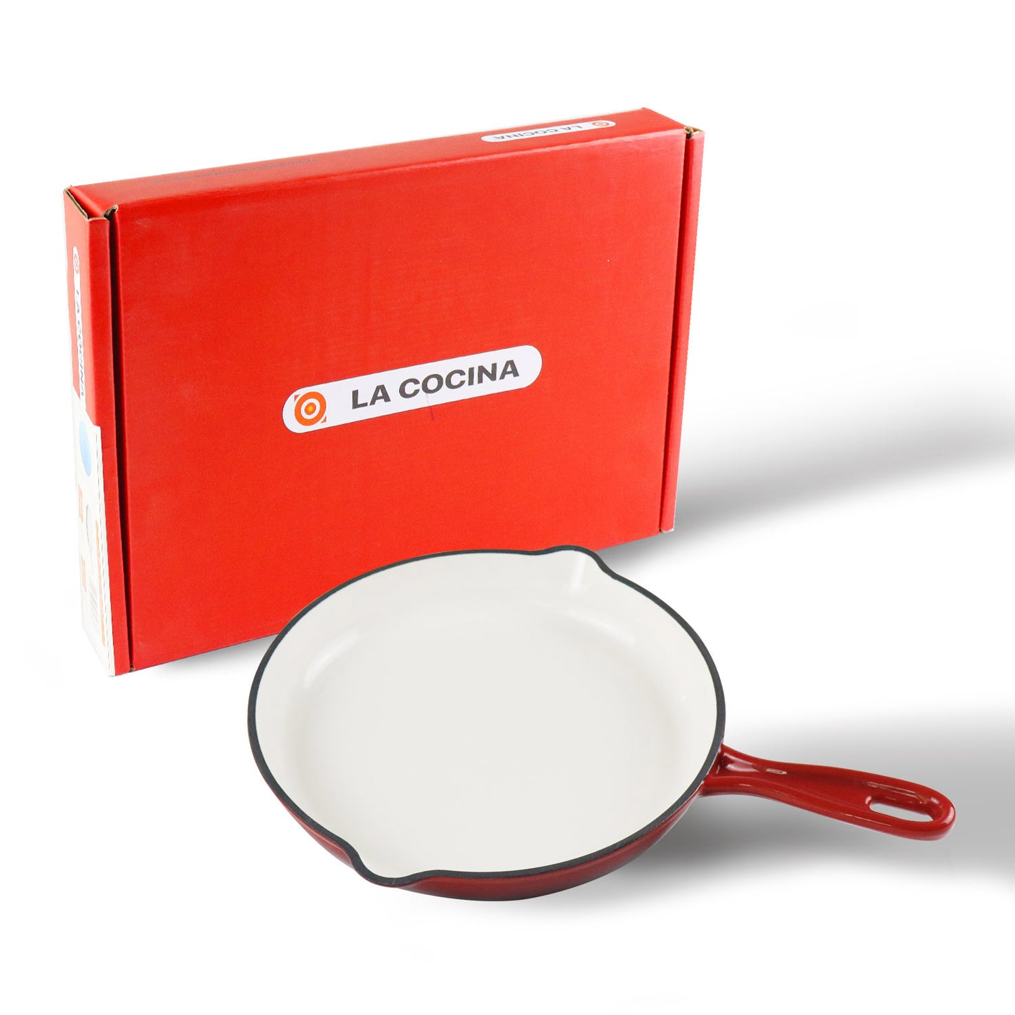 La Cocina Cast Iron Frypan Fry Pan Skillet 26cm (one piece only) - Big5 Cookware Factory Shop
