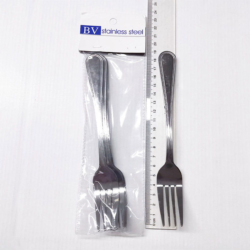 Big5 BV Stainless Steel Dinner Fork — 4pc Pack | Big5 Cookware