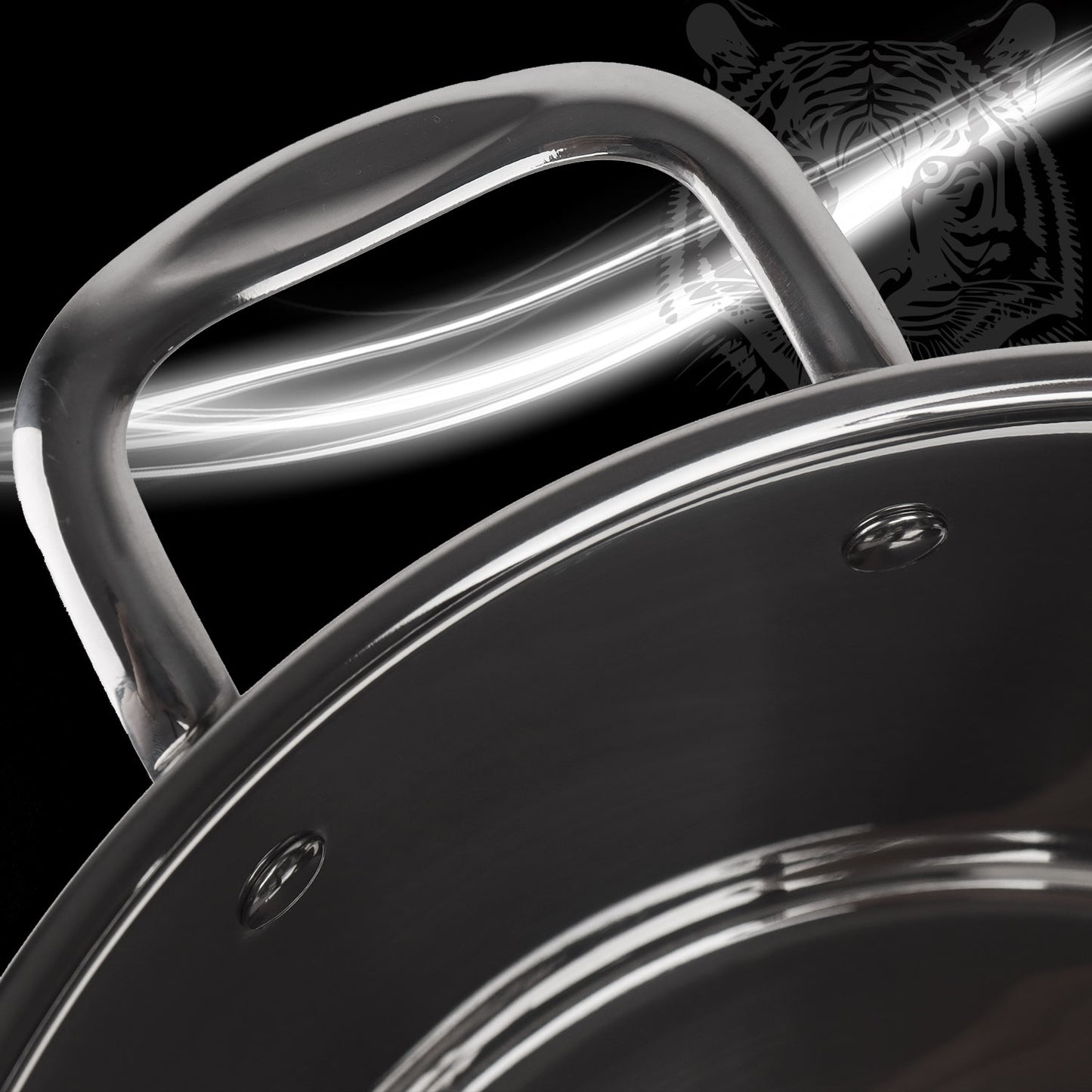 Tiger Stainless Steel 29 Piece Cookware Set - Stainless Steel Lid Edition - Big5 Cookware Factory Shop