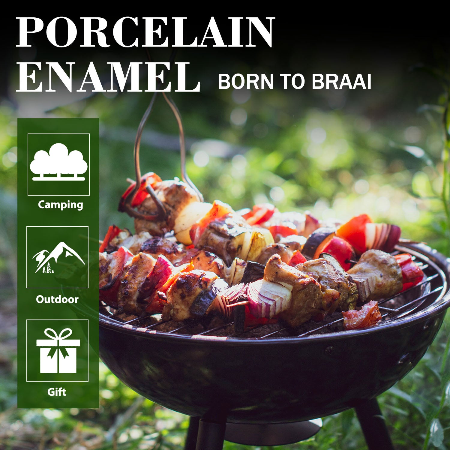 Big5 Kettle Braai 22inch (57cm) Large Portable - Big5 Cookware Factory Shop