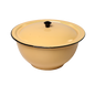 New World Enamel Footed Bowl Plain/Decorated - Big5 Cookware Factory Shop