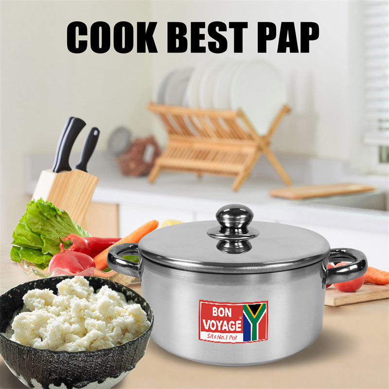 Bon Voyage Queen 10pc Pots Set with SS Handles | Big5 Cookware