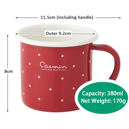 Winnie/HelloKitty/Casmin Premier Quality Enamel Mug 8cm 380ml - Big5 Cookware Factory Shop