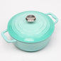 BV Cast Iron Round Casserole Pot 22cm - Big5 Cookware Factory Shop