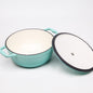 BV Cast Iron Round Casserole Pot 22cm - Big5 Cookware Factory Shop