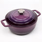 BV Cast Iron Round Casserole Pot 22cm - Big5 Cookware Factory Shop