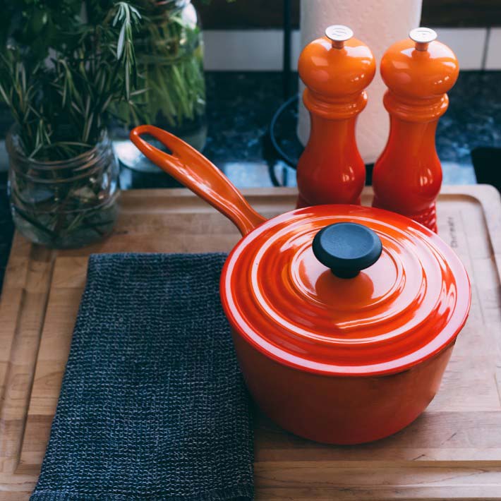 BV Cast Iron Saucepan 14cm - Big5 Cookware Factory Shop