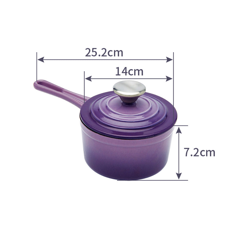 BV Cast Iron Saucepan 14cm - Big5 Cookware Factory Shop