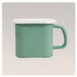 Enamel Square Storage Box with Lid 14cm - Big5 Cookware Factory Shop