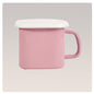 Enamel Square Storage Box with Lid 14cm - Big5 Cookware Factory Shop