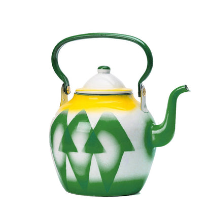 Garnet Enamel Tea Pot - Big5 Cookware Factory Shop