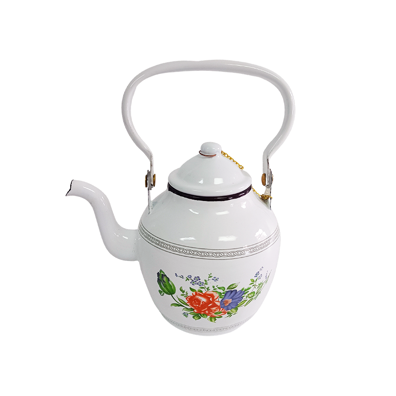 Garnet Enamel Tea Pot - Big5 Cookware Factory Shop