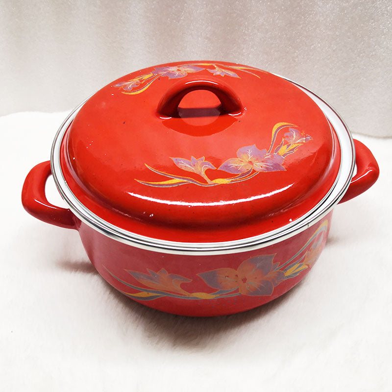 Defects Stock Clearance - Heavy Gauge Enamel 12PC Pots Set & Individual Pot - Big5 Cookware Factory Shop
