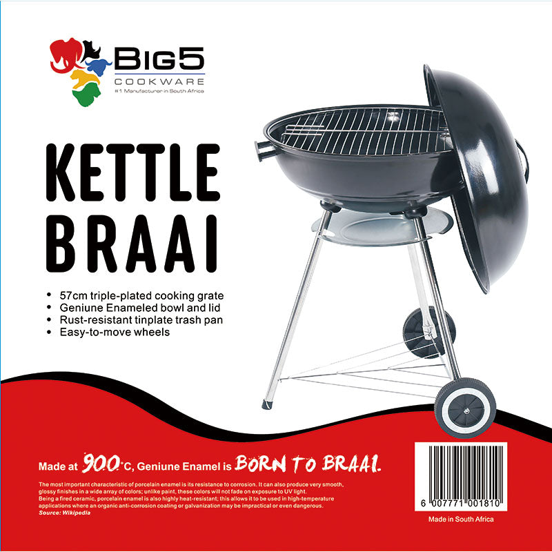 Free Shipping!!! Big5 Kettle Braai 22inch (57cm) Large - Big5 Cookware Factory Shop