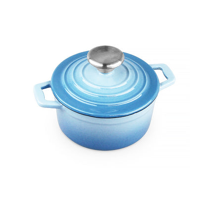 La Cocina Cast Iron Mini Casserole 14cm 0.95L (one pot only) - Big5 Cookware Factory Shop