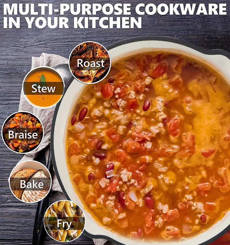 La Cocina Cast Iron Frypan Fry Pan Skillet 26cm (one piece only) - Big5 Cookware Factory Shop