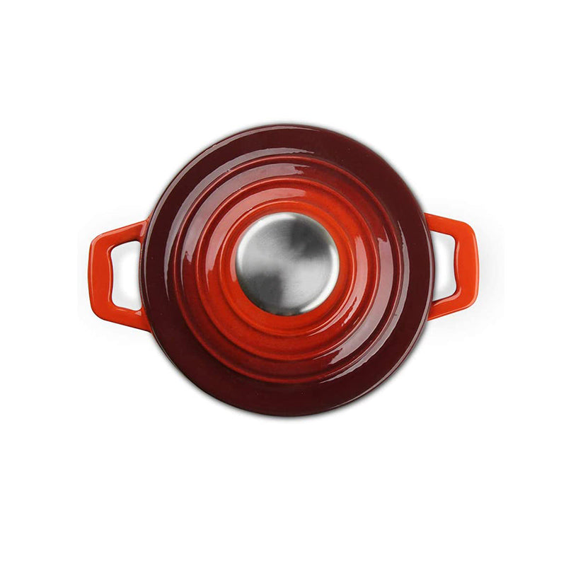 La Cocina Cast Iron Mini Casserole 14cm 0.95L (one pot only) - Big5 Cookware Factory Shop