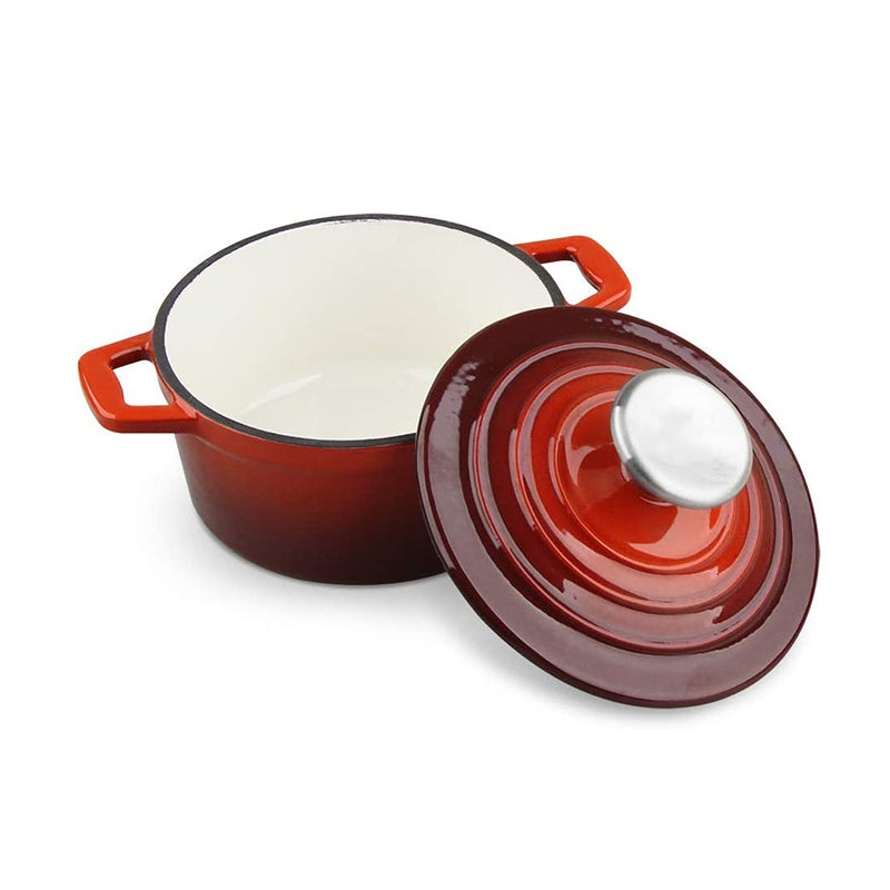La Cocina Cast Iron Mini Casserole 14cm 0.95L (one pot only) - Big5 Cookware Factory Shop