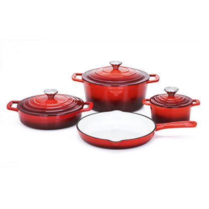 La Cocina Cast Iron Mini Casserole 14cm 0.95L (one pot only) - Big5 Cookware Factory Shop