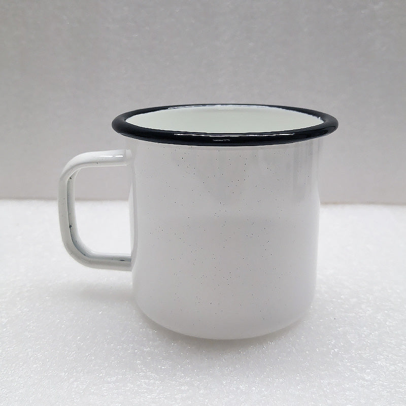 July New - Premier Quality Color Enamel Mug 8cm Matte Turquoise - Big5 Cookware Factory Shop
