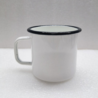 July New - Premier Quality Color Enamel Mug 8cm Matte Turquoise - Big5 Cookware Factory Shop