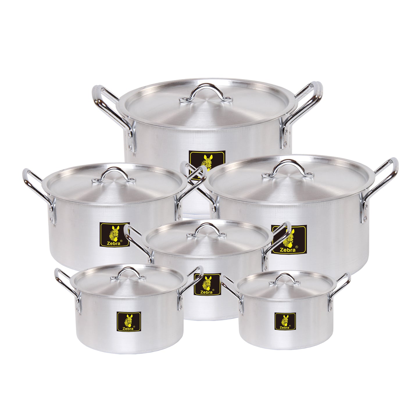 Zebra Q7 Jumbo Pots Set - Big5 Cookware Factory Shop
