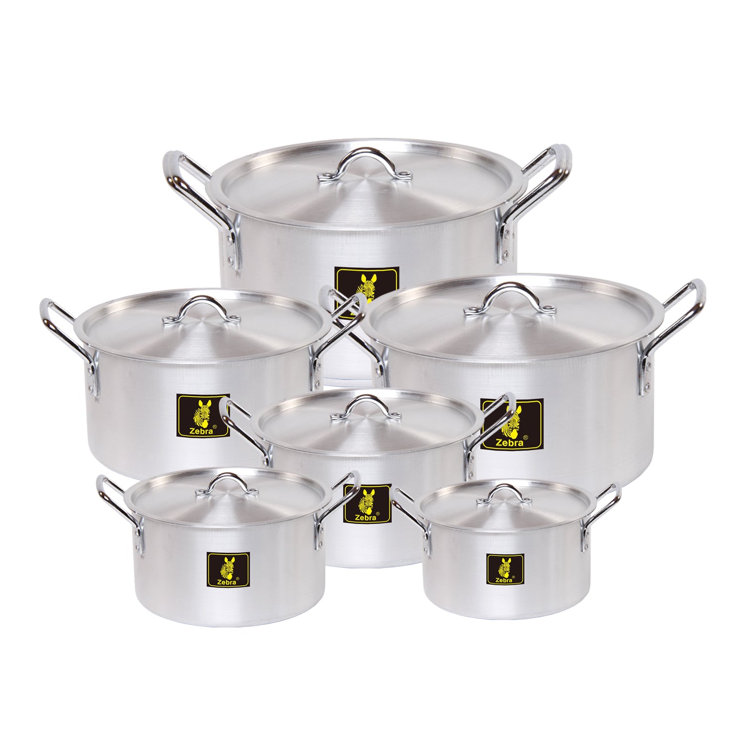 Zebra Q7 Jumbo Pots Set - Big5 Cookware Factory Shop