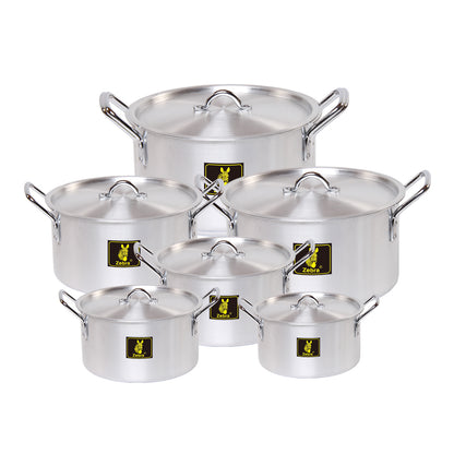 Zebra Q7 Jumbo Pots Set - Big5 Cookware Factory Shop