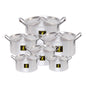 Zebra Q7 Jumbo Pots Set - Big5 Cookware Factory Shop