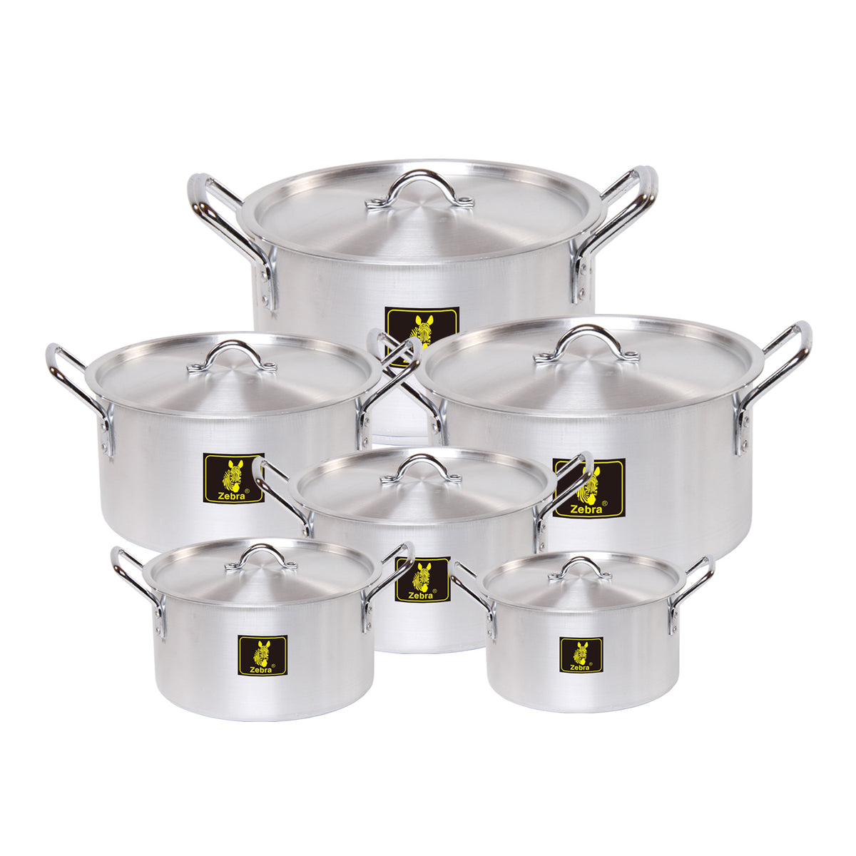 Zebra Q7 Jumbo Pots Set Big5 Cookware Factory Shop