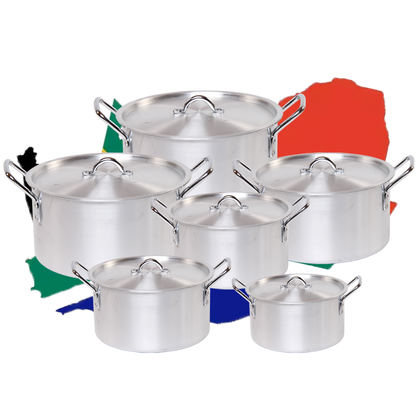Zebra Q7 Jumbo Pots Set - Big5 Cookware Factory Shop