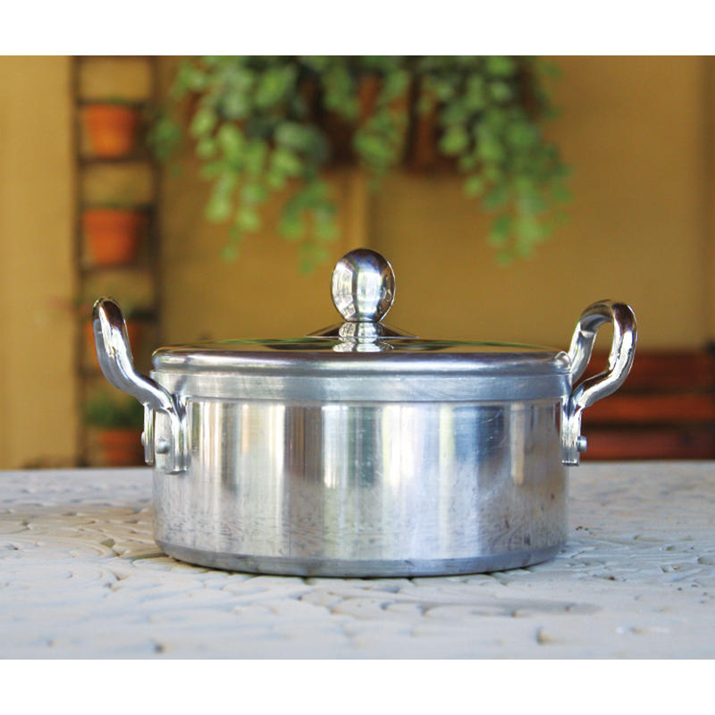 Sapphire 10PC Aluminium Casseroles With Steel Handles - Big5 Cookware Factory Shop
