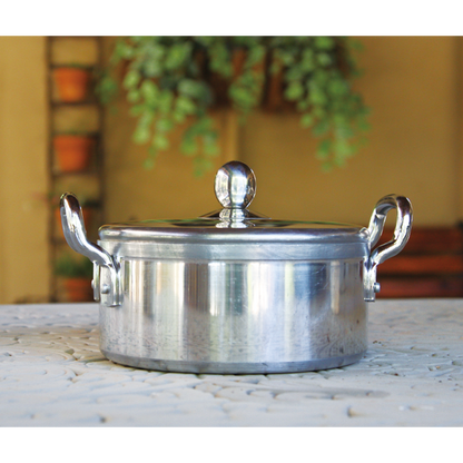 Sapphire 10PC Aluminium Casseroles With Steel Handles - Big5 Cookware Factory Shop