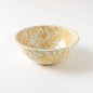 Marble Splatter Yellow Enamel Dinner Set Mug Plate Spoon Bowl Camping Set - Big5 Cookware Factory Shop