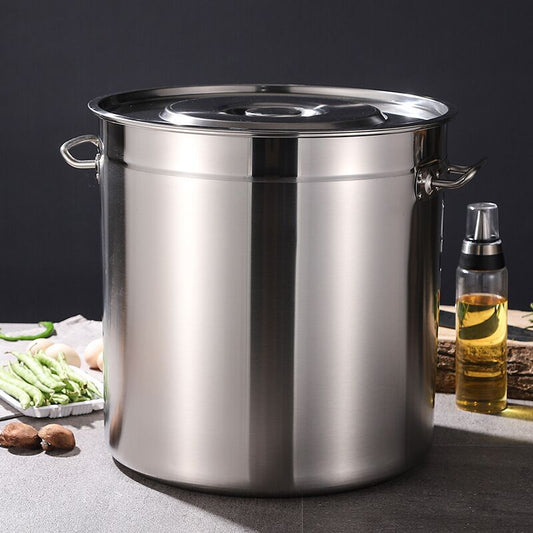 Capsule Sandwich Bottom Stainless Steel Stockpot (ST25) Stock Pot - Big5 Cookware Factory Shop