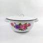 New World Enamel Vegetable Dish Plain/Decorated Beer Bread Dish - Big5 Cookware Factory Shop