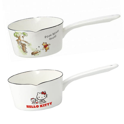 Winnie/HelloKitty Enamel Saucepan Milk Pan 1.2 Liter - Big5 Cookware Factory Shop
