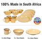 New World Enamelware 12pc dinning set mug plate bowl camping - Big5 Cookware Factory Shop