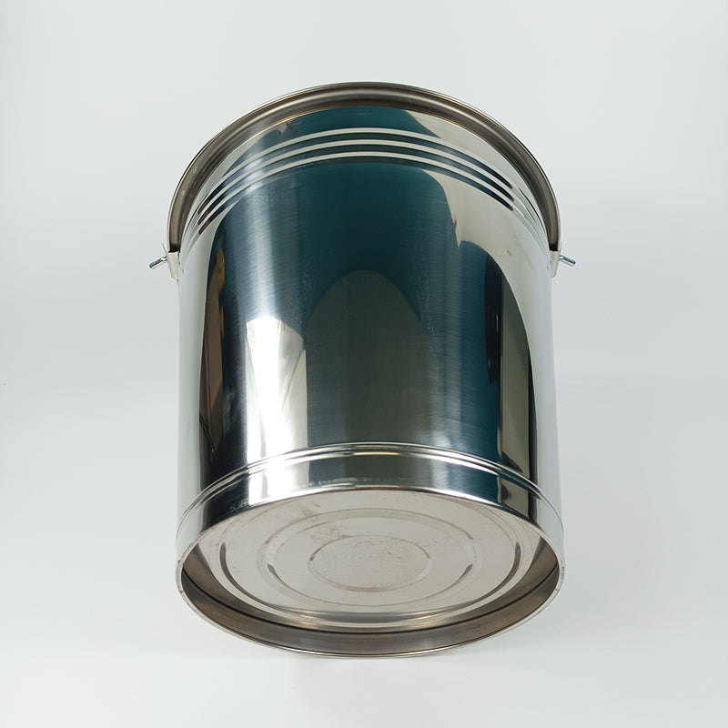 Stainless Steel Utility Bucket, Pail, 16L with Carry Handle - Big5 Cookware Factory Shop